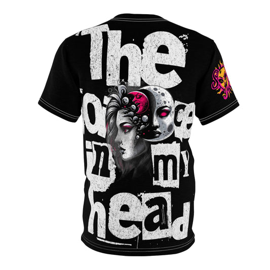 The Voice in My Head Full Print Graphic Tee